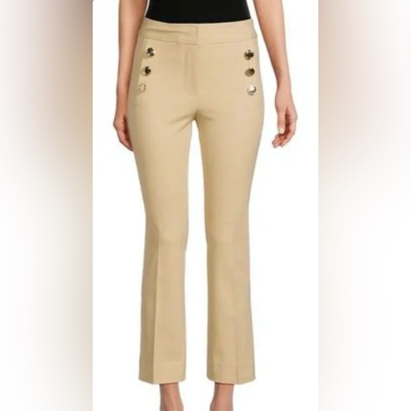 Derek Lam Pants - Derek Lam beige crop Bottoms